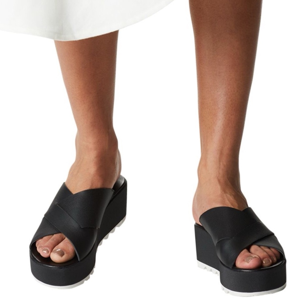 Sorel Cameron Flatform Mule Slides Women’s Size 8.5
